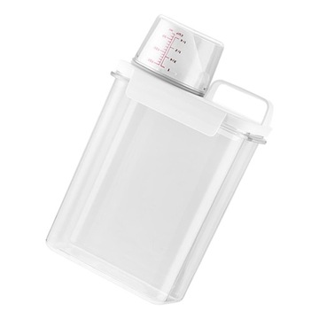 Пластиковый контейнер для стирального порошка, ящик для хранения моющего средства, 1,8 л