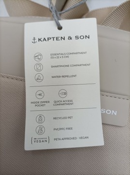 Kapten & Son, комплект из 3 предметов, рюкзак + 2 небольшие сумки