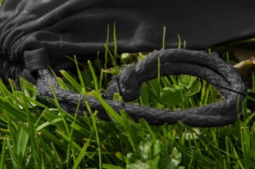 СУМКА ДЛЯ МЕЛКИХ ПРЕДМЕТОВ ИЗ ХЛОПКА 15х20 см ЧЕРНАЯ 220г Экологическая сумка