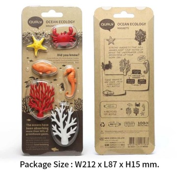 МАГНИТЫ НА ХОЛОДИЛЬНИК ОКЕАНСКИЕ ДОСКИ x6 K3