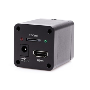 КАМЕРА ДЛЯ МИКРОСКОПА 12 МП HDMI ЧЕРНАЯ H1603 С ПУЛЬТОМ ПУЛЬТА ПУЛЬТА