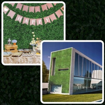 Искусственные зеленые растения на стенах плюща на стенах панели балконы занавес