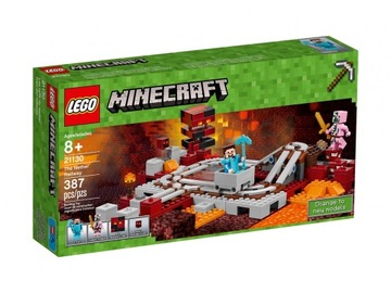 LEGO 21130 Minecraft Linia kolejowa w Netherze