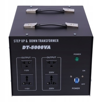 СИЛОВОЙ ТРАНСФОРМАТОР 5000ВТ (DT5000) 220В ДО 110В
