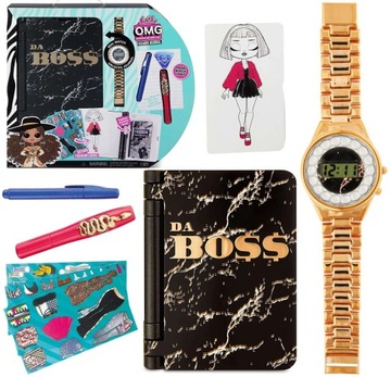 LOL OMG FASHION JOURNAL PAMIĘTNIK ZEGARKIEM 571278
