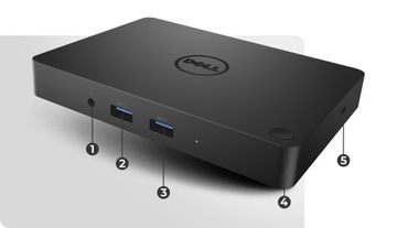 В ПОДАРОК! Док-станция DELL USB-C WD15 K17A HDMI DisplayPort VGA RJ-45