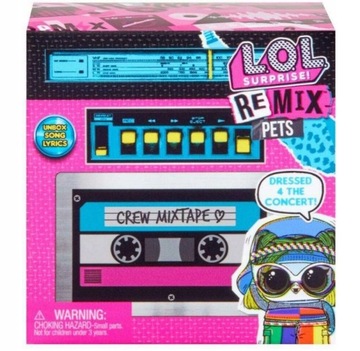 Zwierzątko LOL Surprise Remix Pets fryzurka ubrank