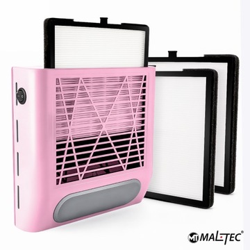 ПЫЛЕСБОРНИК ДЛЯ НОГТЕЙ БЕЗМЕШОЧНЫЙ КАССЕТНЫЙ ФИЛЬТР 80 ВТ РОЗОВАЯ СУПЕР ДОБАВКА