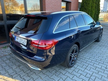 Mercedes Klasa C W205 Kombi Facelifting HYBRYDA 2.0 300 de 306KM 2020 Mercedes-Benz Klasa C 2.0 diesel PLUG IN 306 KM automat zarej w PL zad, zdjęcie 2