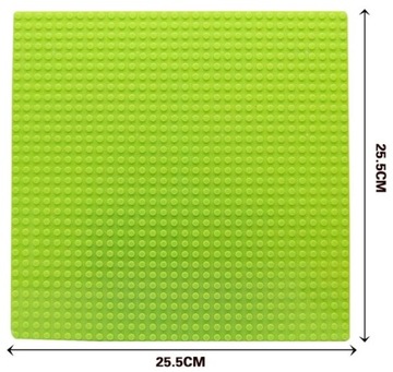 PŁYTA KONSTRYKCYJNA 32X32 PIN JASNO ZIELONA KLOCKI