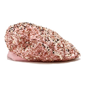 Bling Beret Kapelusze dla Kobiet Cekinowa Czapka Damska Błyszcząca Beret Beanie Beret