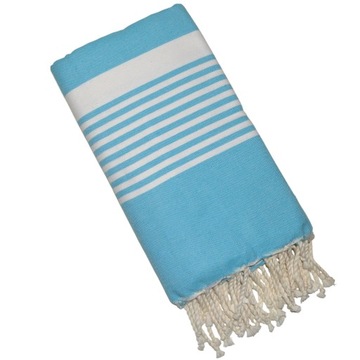 NARZUTA orientalna XL kapa FOUTA bawełna etno boho 200 x 190