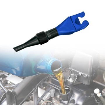 Выдвижная автоматическая топливная воронка, многофункциональная, синяя.