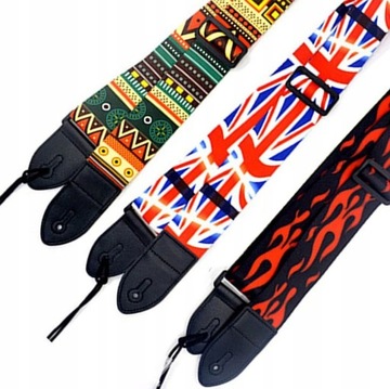 GUITAR STRAP УНИВЕРСАЛЬНЫЙ ремень для гитары + КАЧЕСТВО