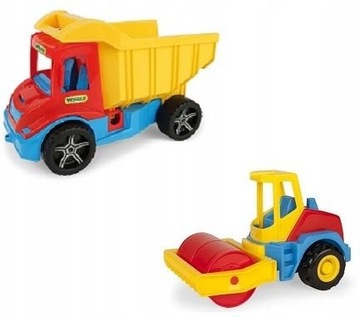 Multi Truck wywrotka z walcem Wader 32242