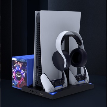 Chłodząca Podstawka iPega na PS5 Pady Słuchawki