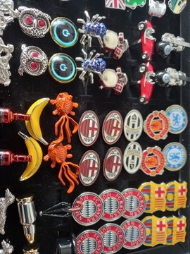 Запонки на футболку ФК Барселона для болельщика