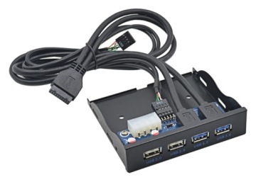 Передняя панель 3,5 дюйма 2xUSB3.0 + 2xUSB2.0