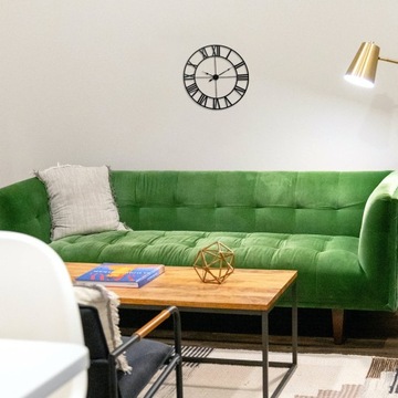 РОМАНСКИЕ НАСТЕННЫЕ ЧАСЫ РЕТРО ЛОФТ 3D ВИНТАЖ 50см