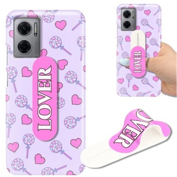 ETUI+UCHWYT do XIAOMI REDMI 10 5G Owoce Cute Wzory