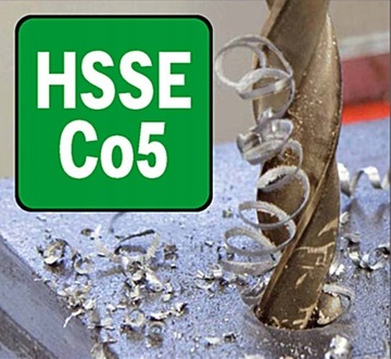 Набор сверл кобальтовых 1,0-10,0х0,5мм HSS-Co5 19шт A215214 Terrax Ruko