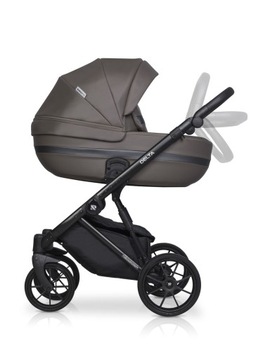 Коляска 3в1 Delta Ecco Riko Basic SET СУМКА АДАПТЕРЫ СИДЕНЬЯ ПЛЕНКА до 22КГ