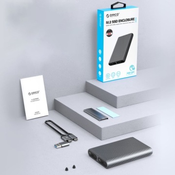 ORICO M.2 NVME USB-C 3.2 10Gb/s 4TB DISK DRIVE BOX