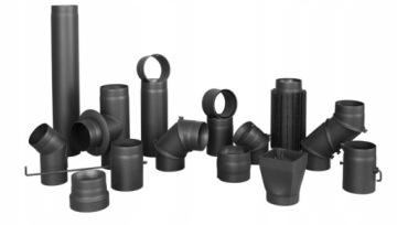 STAHL SYSTEM STEEL PIPE 1M FI 130 для топки отдельностоящей печи