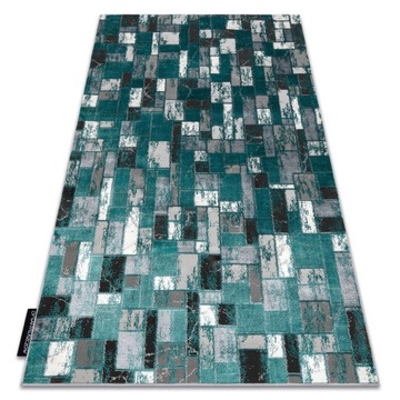 DYWAN GLAMOUR 240x340 cm MOZAIKA zielony #GR4642