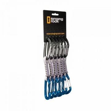 Zestaw ekspresów Singing Rock Quickdraw COLT 16 MIX - 6pack żółty
