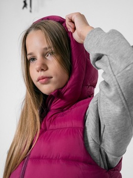 4F ЖИЛЕТ СО СТЕГАНЫМИ РУКАВАМИ, ПУХОВИК 146