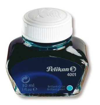 ATRAMENT PELIKAN turkusowy 30 ml ATRAMENT do PIÓRA wiecznego w buteleczce