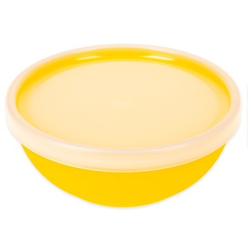 MAŁA MISECZKA PLASTIKOWA Z PRZYKRYWKĄ 0,3L MISKA