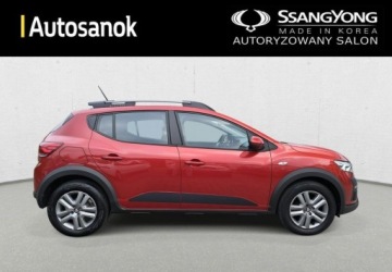 Dacia Sandero III Hatchback 5d 1.0 TCe 90KM 2021 Dacia Sandero Stepway Dacia Sandero Stepway Salon Polska Serwis A.S.O Z, zdjęcie 3