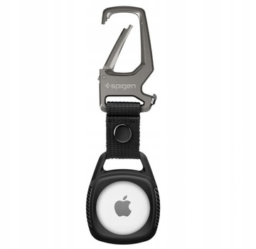 Чехол AirTag, Spigen Rugged, чехол с брелоком для ключей