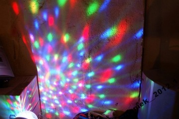 IdeenWelt żarówka dyskotekowa efekt kuli disco