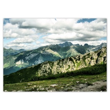 Plakaty A2 POZIOM Widok z Tatr