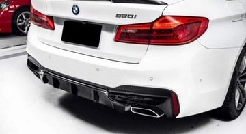 Диффузор M5 Performance Gloss Black для заднего бампера M Sport BMW G30/G3