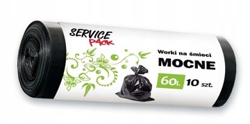 Пакеты для мусора SP STRONG LDPE 60л 10 шт.