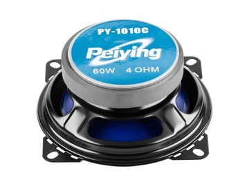 Двухполосные автомобильные колонки Peiying 10CM, 60W