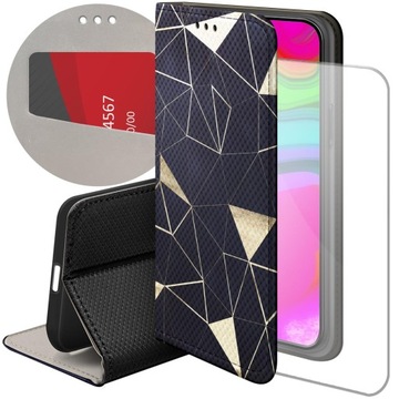 ETUI DO SAMSUNG GALAXY A50 / A30S / A50S WZORY TOP100 DESIGN FUTERAŁ +SZKŁO