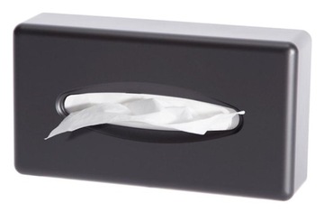 Pudełko pojemnik na chusteczki higieniczne czarny