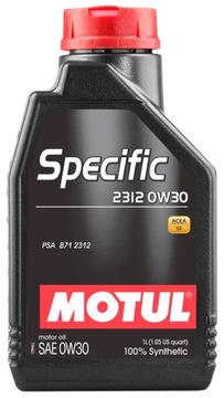 MOTUL SPECIFIC 2312 0W30 - 1L