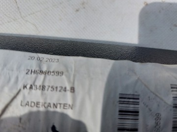 VW AMAROK 2H 2H6 LIŠTA OSOBNÍ STRÁŽCE KRYT NOVÁ ORIG. 2H6860599