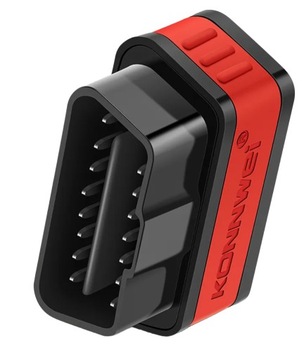 ELM327 OBD2 Konnwei KW901 BT 3.0 интерфейс Польский КРАСНЫЙ