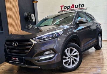 Hyundai Tucson III SUV 1.7 CRDI 115KM 2016 Hyundai Tucson 1.7 CRDI MANUAL navi bezwypadkowy GWARANCJA perfekcyjny K