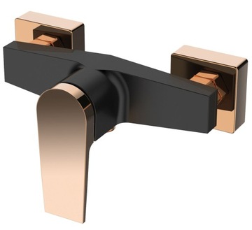 INVENA BATERIA NATRYSKOWA MIDNIGHT BLACK GOLDEN ROSE