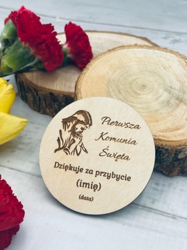 СПАСИБО МАГНИТ ДЛЯ ГОСТЕЙ СВЯТОЕ ПРИЧАСТЬЕ КРЕЩЕНИЕ ГОДОВАЯ СВАДЬБА