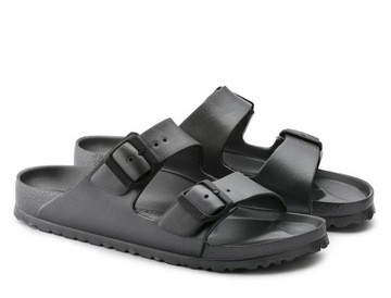 Klapki męskie czarne classic Birkenstock Arizona EVA Black 129421 41