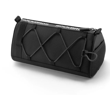 TORBA SAKWA rowerowa na kierownicę PASKIEM SZTYWNA 1,5l RockBross (ZR32)